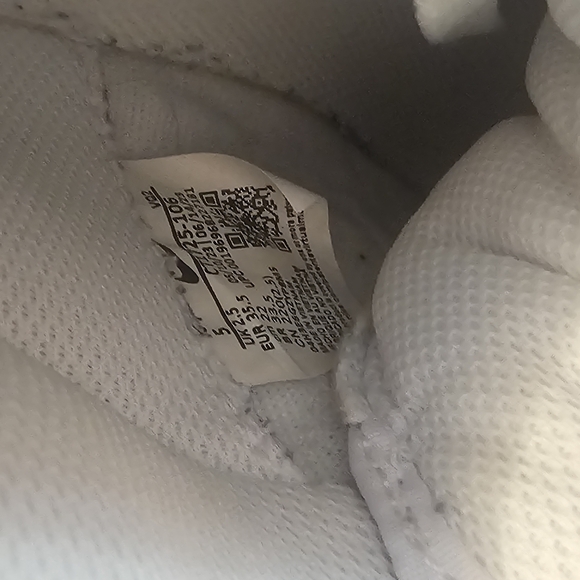 Nike Court Royal 2 Mid Size 5 White and Blue - Picture 4 of 5